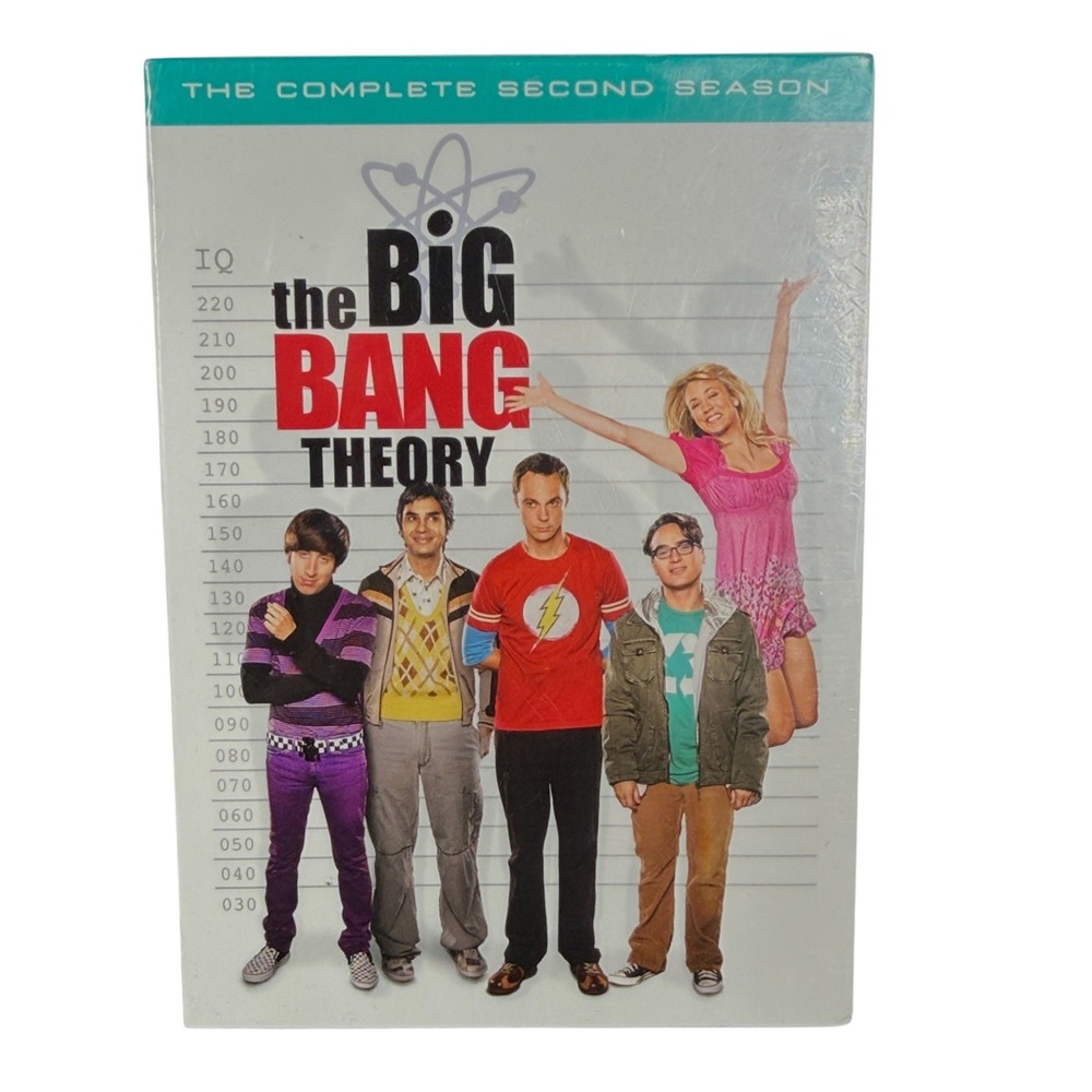 The Big Bang Theory Complete Second Season DVD Set Comedy Series CBS